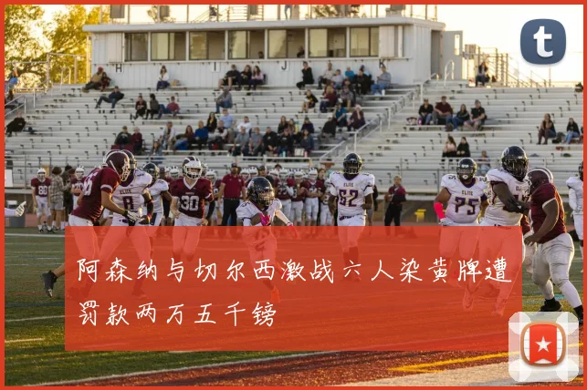 阿森纳与切尔西激战六人染黄牌遭罚款两万五千镑